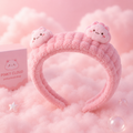 Pinky Cloud spa headband