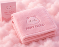 Pinky Cloud plush blanket