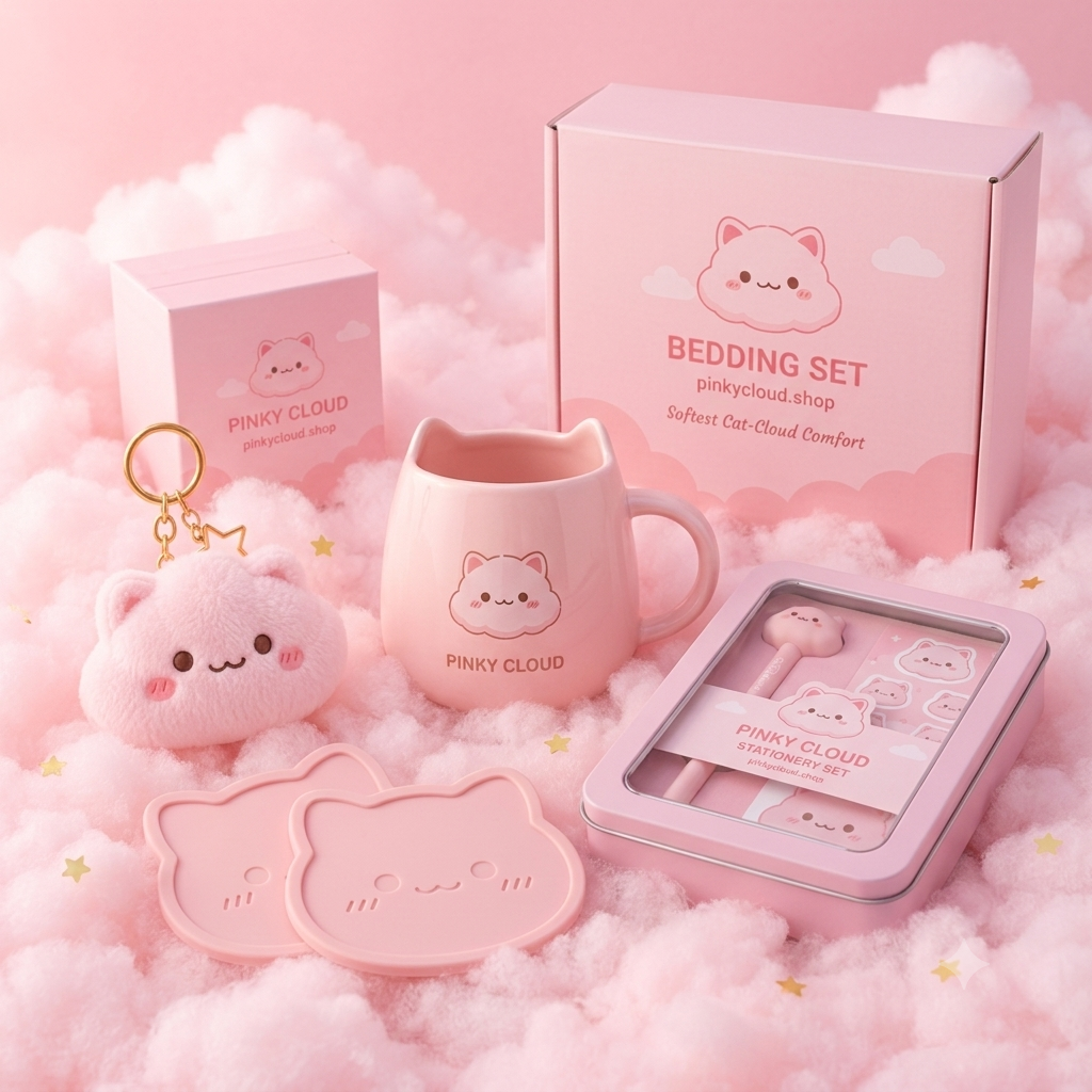 Pinky Cloud Gift Set