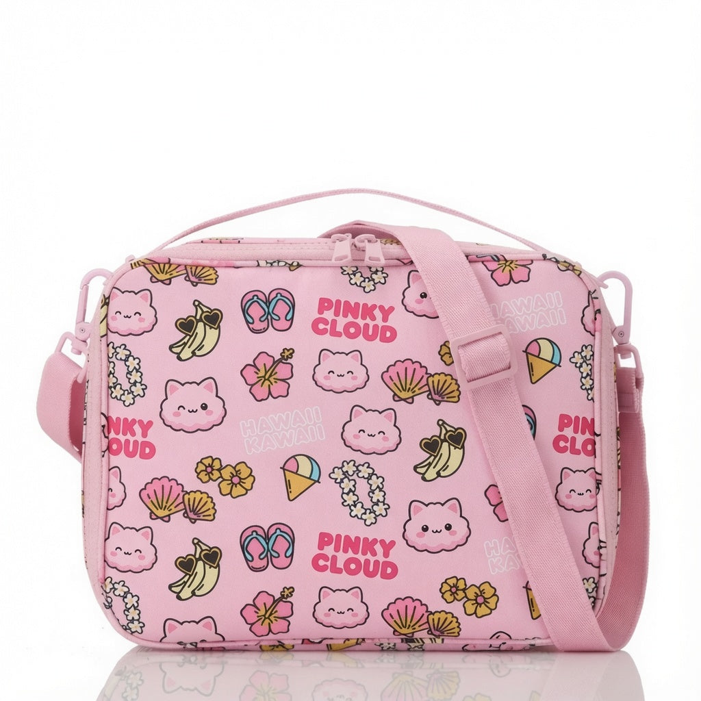 Pinky Cloud Collection Keep It Light Lunch Bag (Hawaii Kawaii)